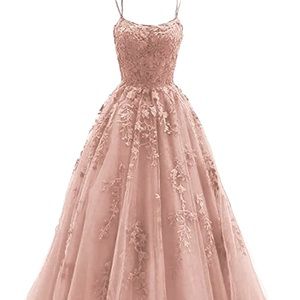 BRAND NEW Spaghetti Straps Tulle Lace Dress